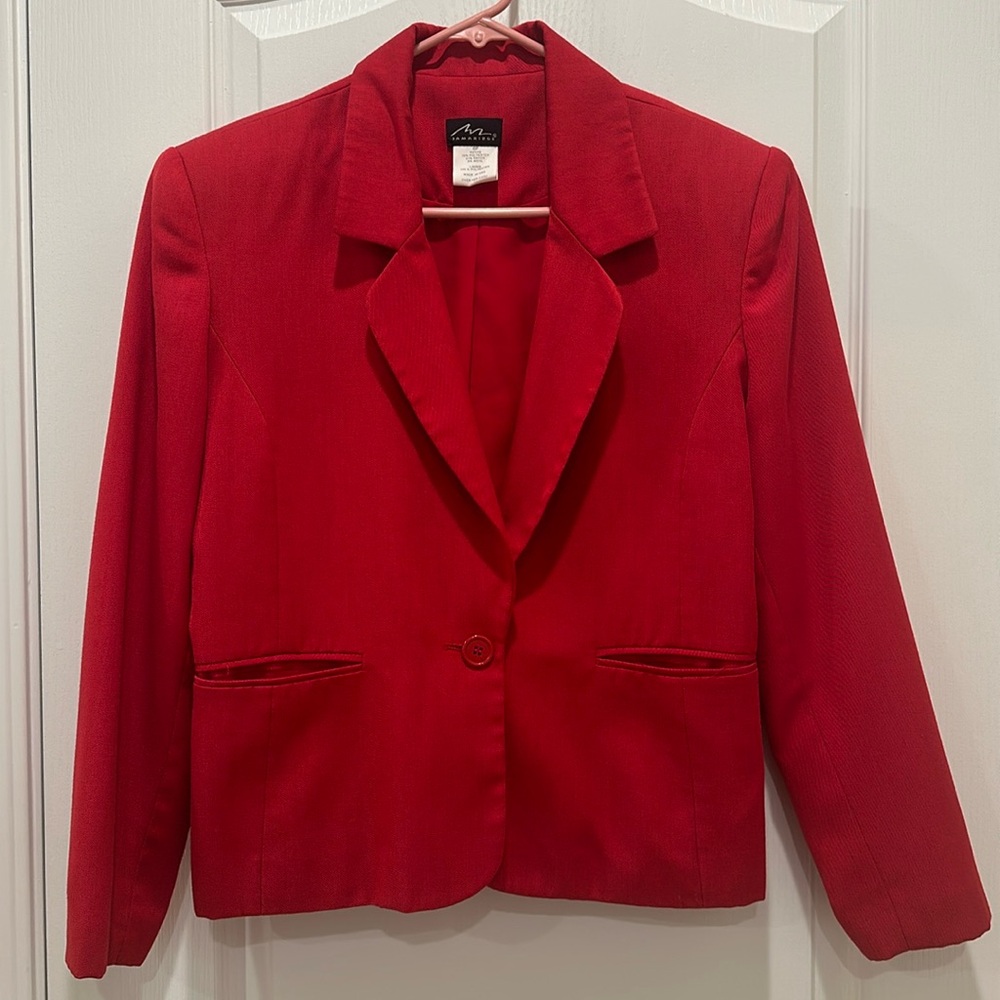 Red Tamaridge Holiday Blazer